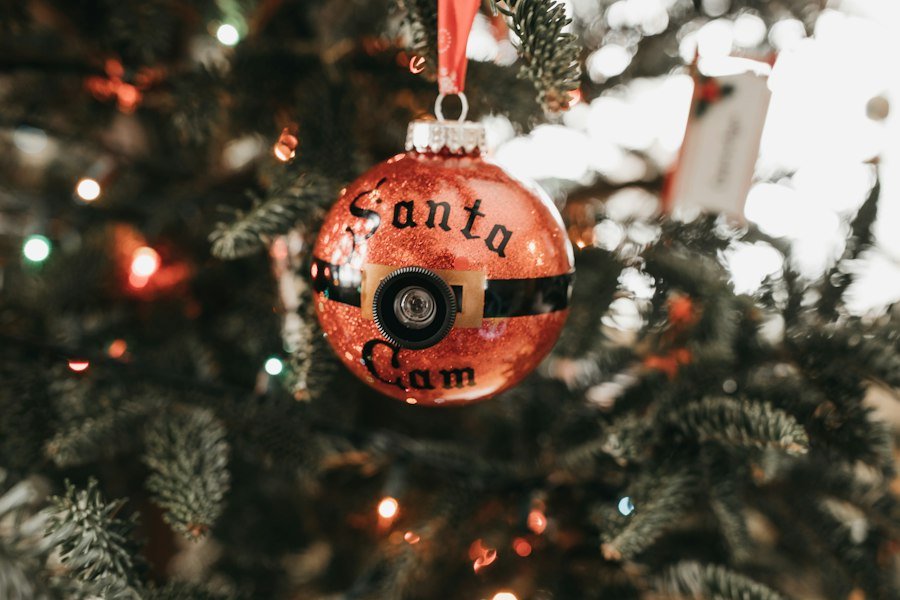custom photo Christmas ornament