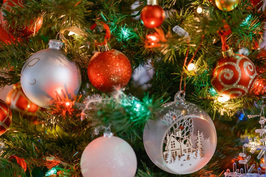 family Christmas ornament