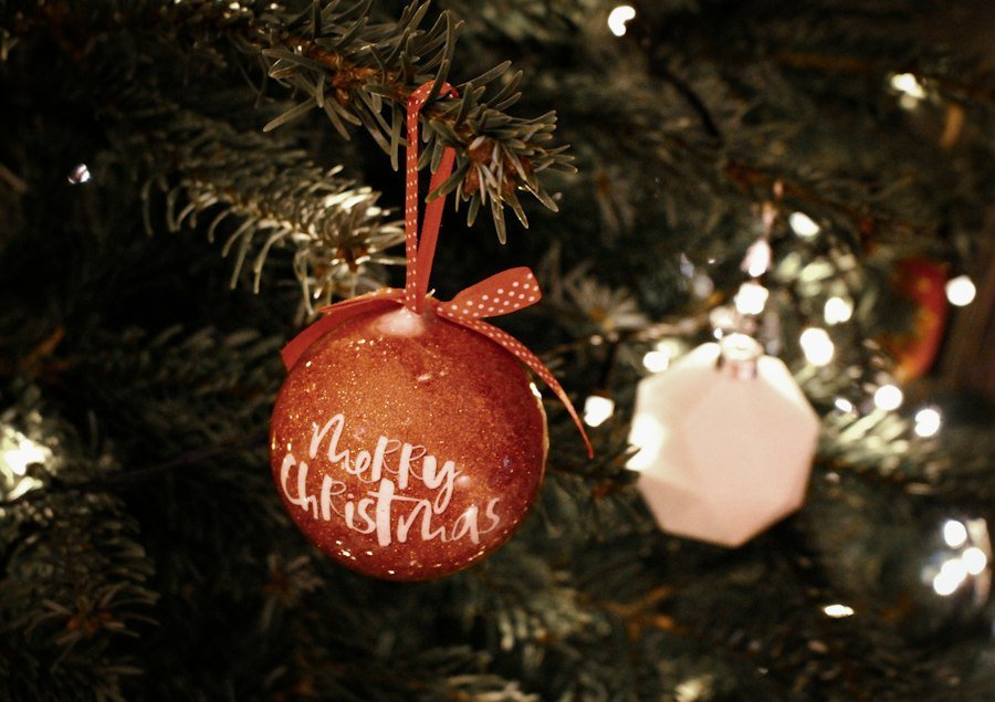 couples christmas ornament gift