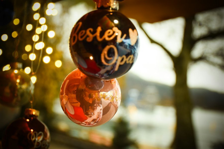 custom Christmas ornaments bulbs