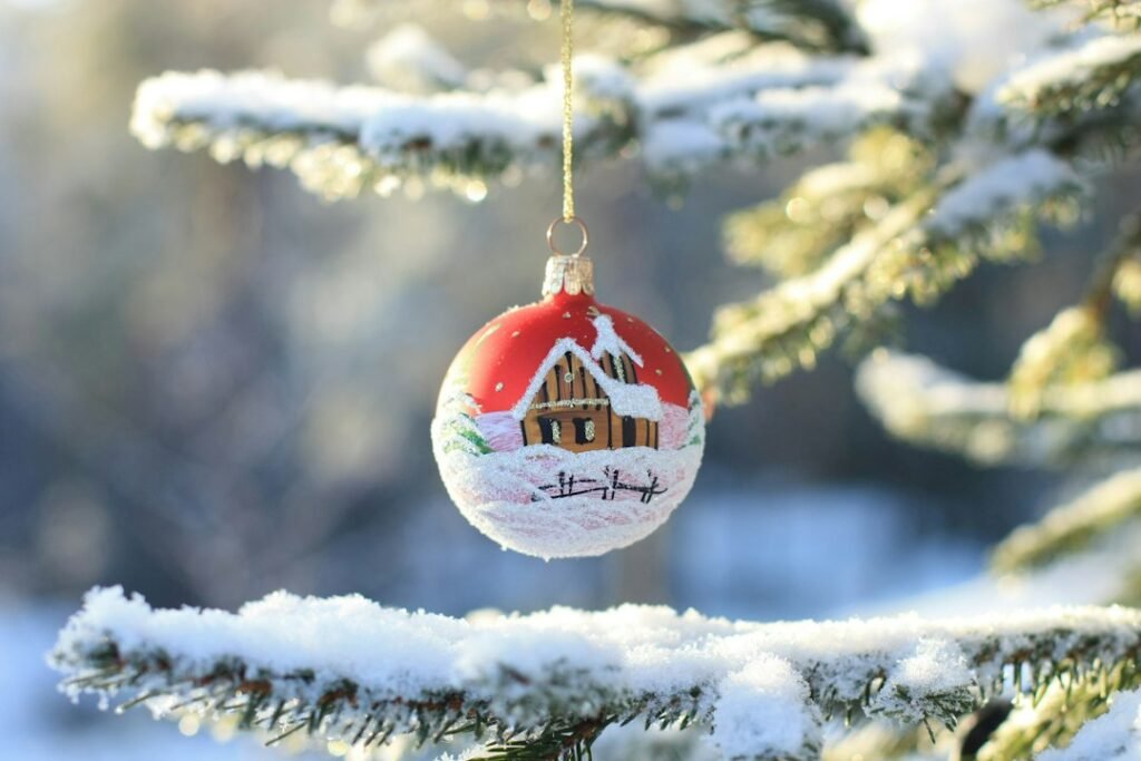 Photo customized Christmas ornaments